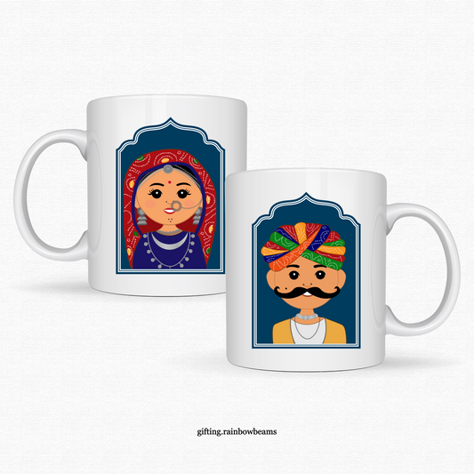 ThakurSa and ThakuRani Couple Coffee Mug