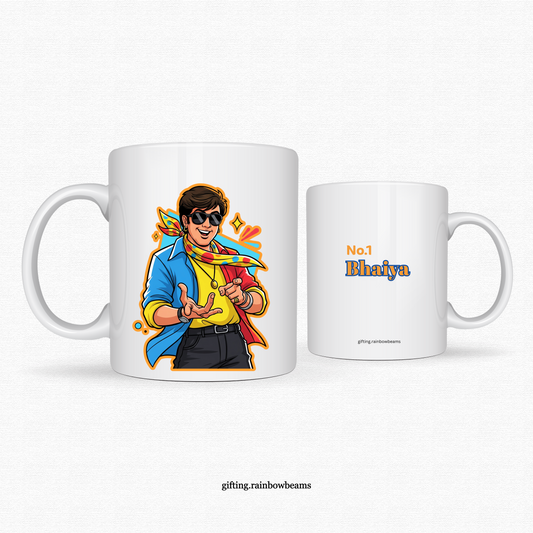 No. 1 Bhaiya Coffee Mug